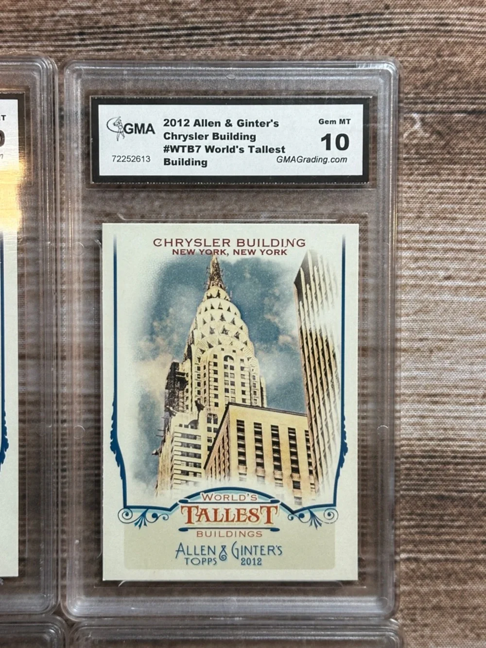 Lot of 8 - 2012 Allen & Ginters World Tallest Buildings - GMA graded Gem MT 10’s - Picture 5 of 9